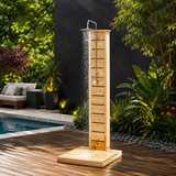 Dundalk Leisurecraft Canadian Timber Sierra Pillar Outdoor Shower | CTC105