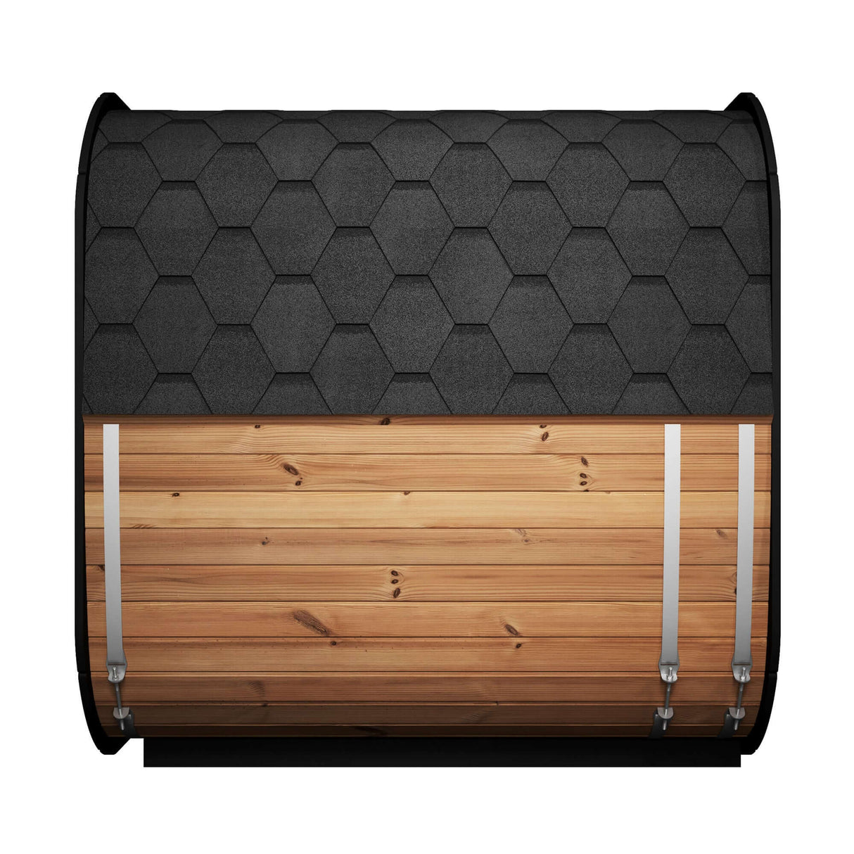 SaunaLife CL7G 6-Person Cube-Series Outdoor Sauna