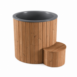 SaunaLife 1-Person Thermo-Pine Cold/Hot Plunge Tub - Model S1N
