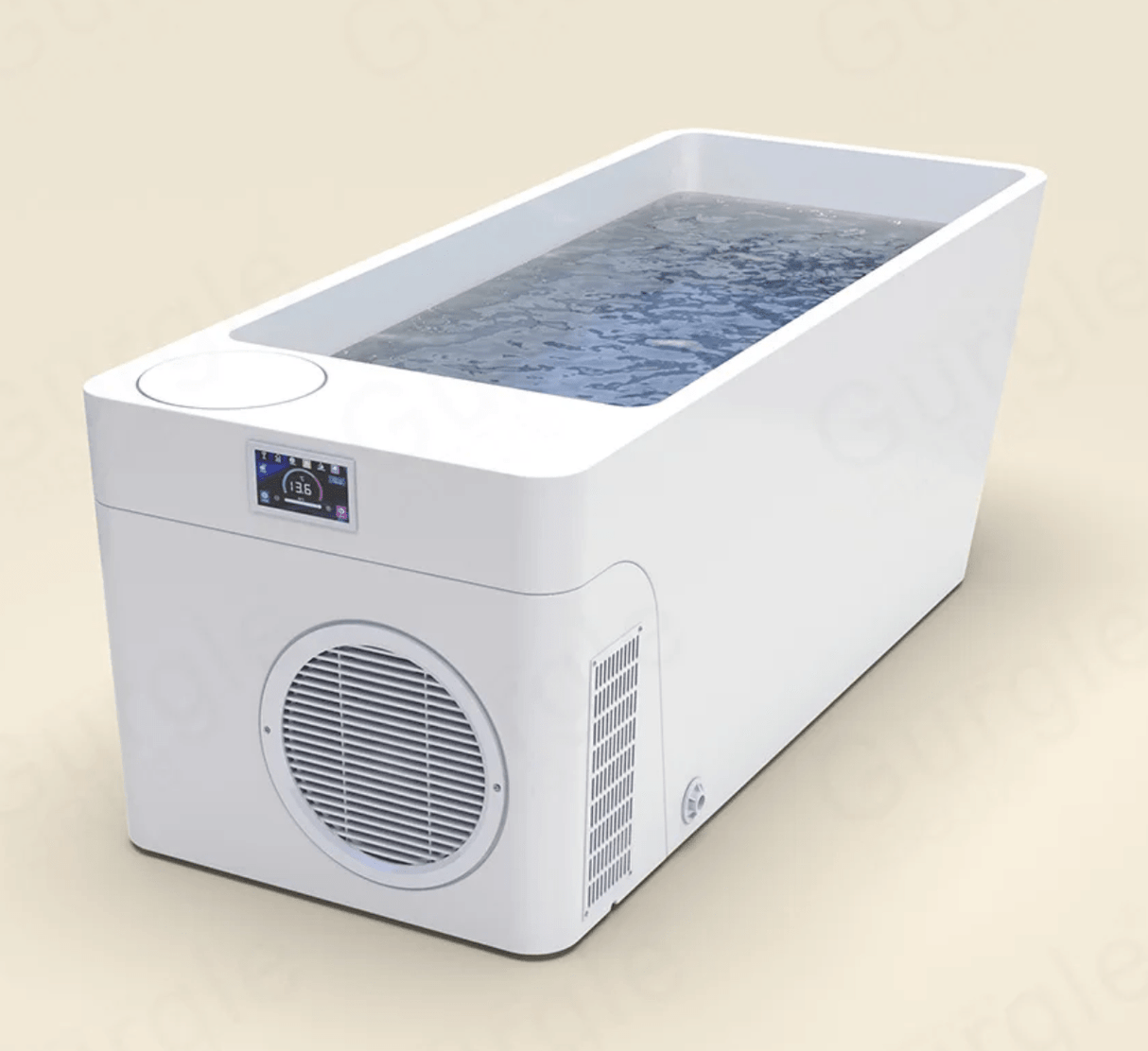 MedEq Acrylic Plunge Pool With Integrated Chiller/Heater with Massage