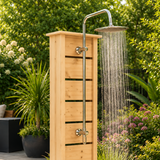 Dundalk Leisurecraft Canadian Timber Sierra Pillar Outdoor Shower | CTC105