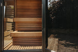 ThermaSol Nordic Misty 2-5 Person Fully-Assembled Outdoor Modular Sauna Cabin [Made-To-Order]