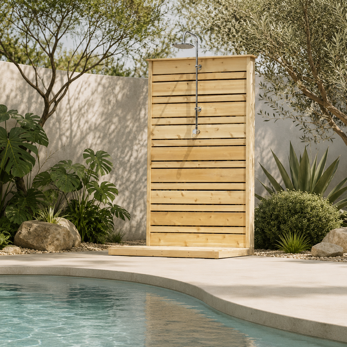 Dundalk Leisurecraft Canadian Timber Savannah Outdoor Shower | CTC205