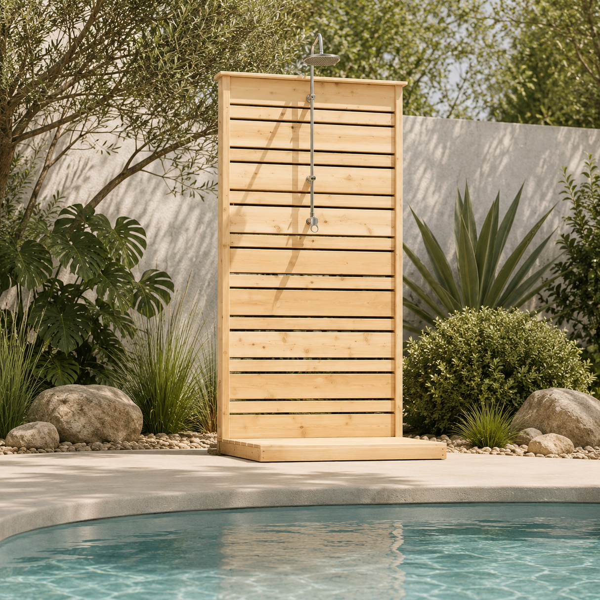 Dundalk Leisurecraft Canadian Timber Savannah Outdoor Shower | CTC205