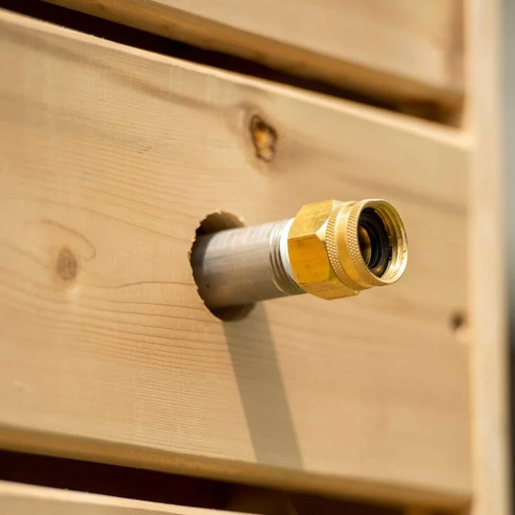 Dundalk Leisurecraft Canadian Timber Sierra Pillar Outdoor Shower | CTC105