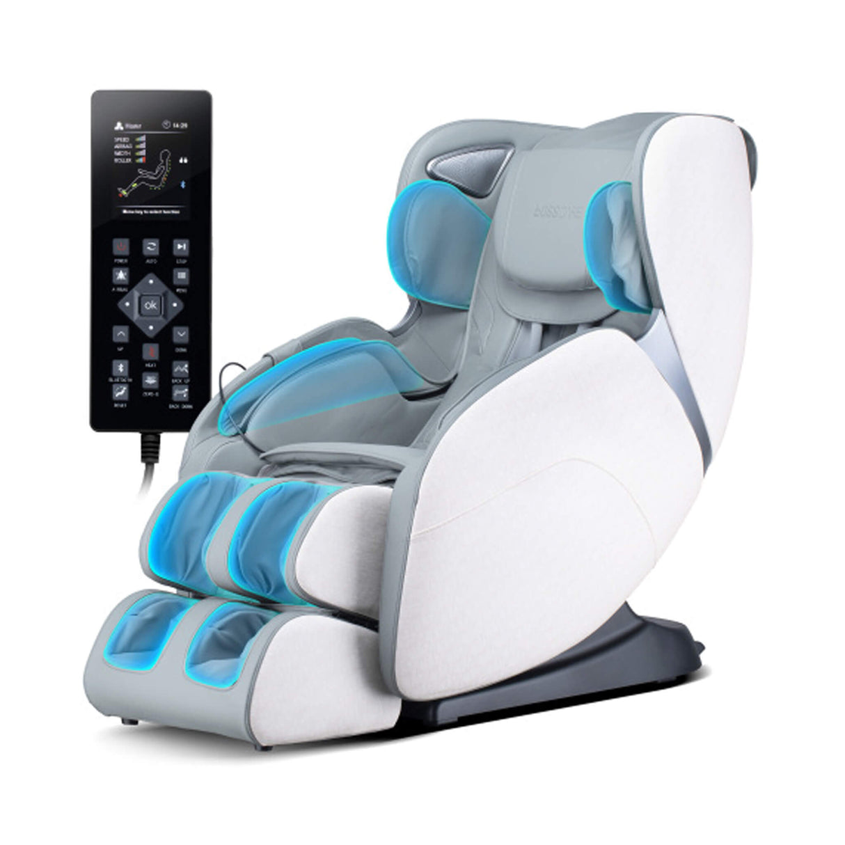 Bosscare Full Body 3D Zero Gravity Shiatsu Recline Massage Chair With Waist Heating (SAK37215)