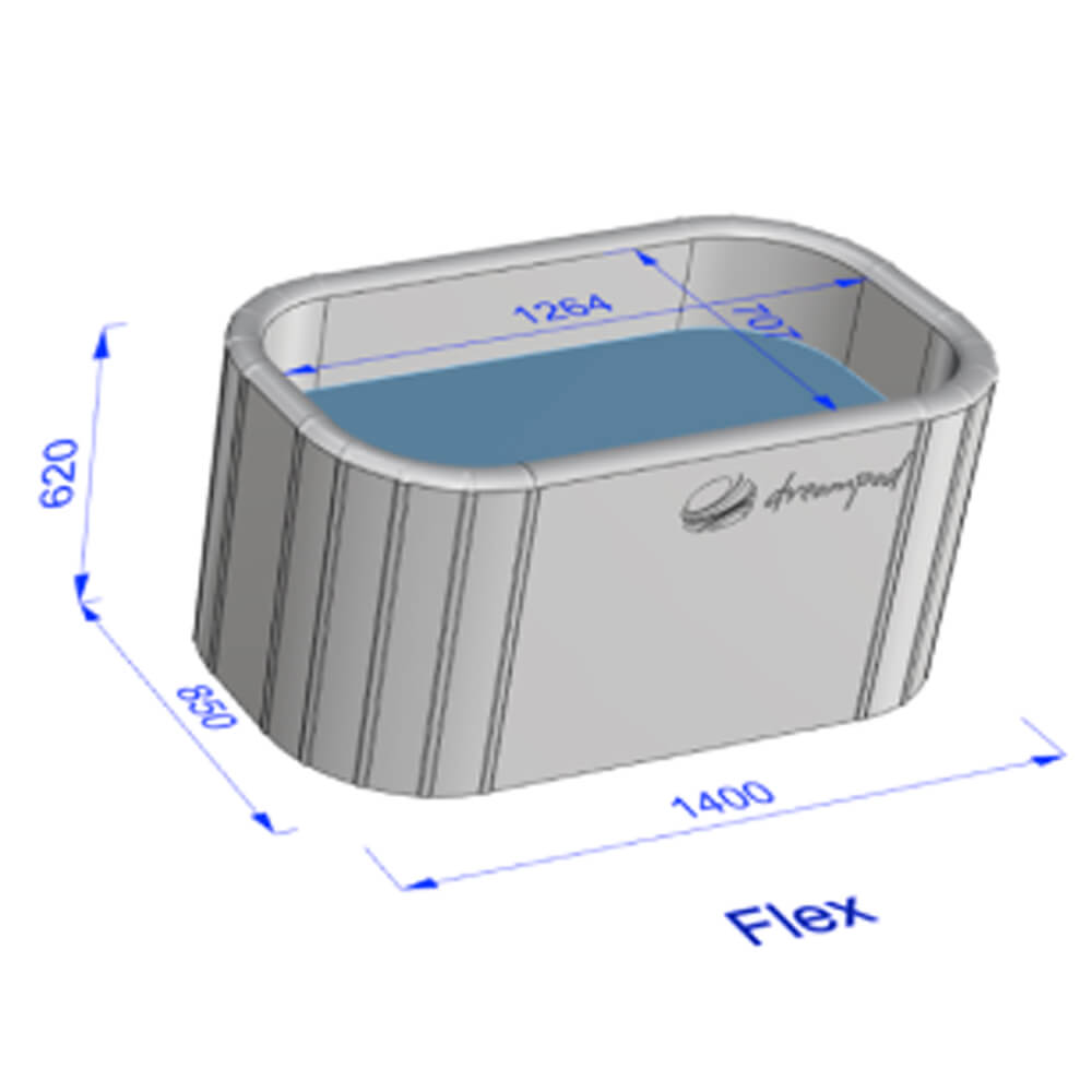 Dreampod Icebath Flex | Inflatable PVC-Reinforiced Float Tank