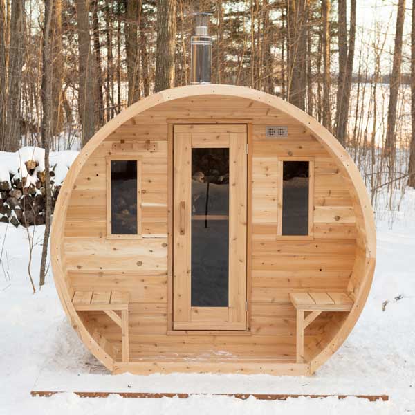 Dundalk Leisurecraft Canadian Timber 4-Person CT Elation Sauna | CTC2424E