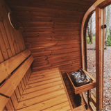 Patio Elegance Outdoor Sauna MW12 ThermoWood for Your Perfect Backyard Retreat