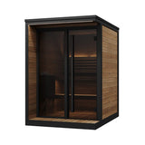 SaunaLife Garden Luxury-Series Model GL4 Outdoor 4-Person Home Sauna Kit (SAK21633)