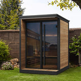 SaunaLife Garden Luxury-Series Model GL4 Outdoor 4-Person Home Sauna Kit (SAK21633)