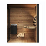 SaunaLife Garden Luxury-Series Model GL4 Outdoor 4-Person Home Sauna Kit (SAK21633)