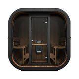 SaunaLife CL7G 6-Person Cube-Series Outdoor Sauna