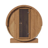 SaunaLife Model E6 Ergo Series 3-Person Thermo-Spruce Backyard Sauna Barrel