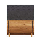 SaunaLife Model E6 Ergo Series 3-Person Thermo-Spruce Backyard Sauna Barrel