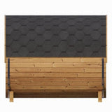 SaunaLife Model E8W Ergo Series 6-Person Outdoor Thermo-Spruce Sauna Barrel