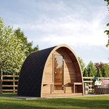 SaunaLife Model G3 Garden-Series Luxury Wooden Outdoor Home Sauna Kit [SL-MODELG3] (SAK94768)