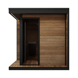 SaunaLife Model GL6 Luxury-Series Outdoor 6-Person Home Sauna Kit