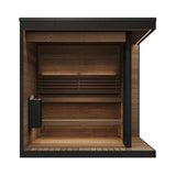 SaunaLife Model GL6 Luxury-Series Outdoor 6-Person Home Sauna Kit