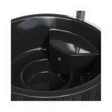 SaunaLife Model S6B 7-Person Soak-Series Home Wood-Burning Hot Tub