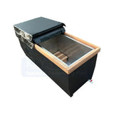 MedEq Stainless Steel Plunge Pool Ice Bath With Integrated Chiller
