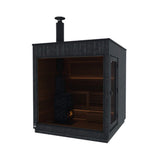 ThermaSol Nordic Misty 2-5 Person Fully-Assembled Outdoor Modular Sauna Cabin [Made-To-Order]