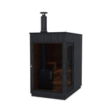 ThermaSol Nordic Misty 2-5 Person Fully-Assembled Outdoor Modular Sauna Cabin [Made-To-Order]