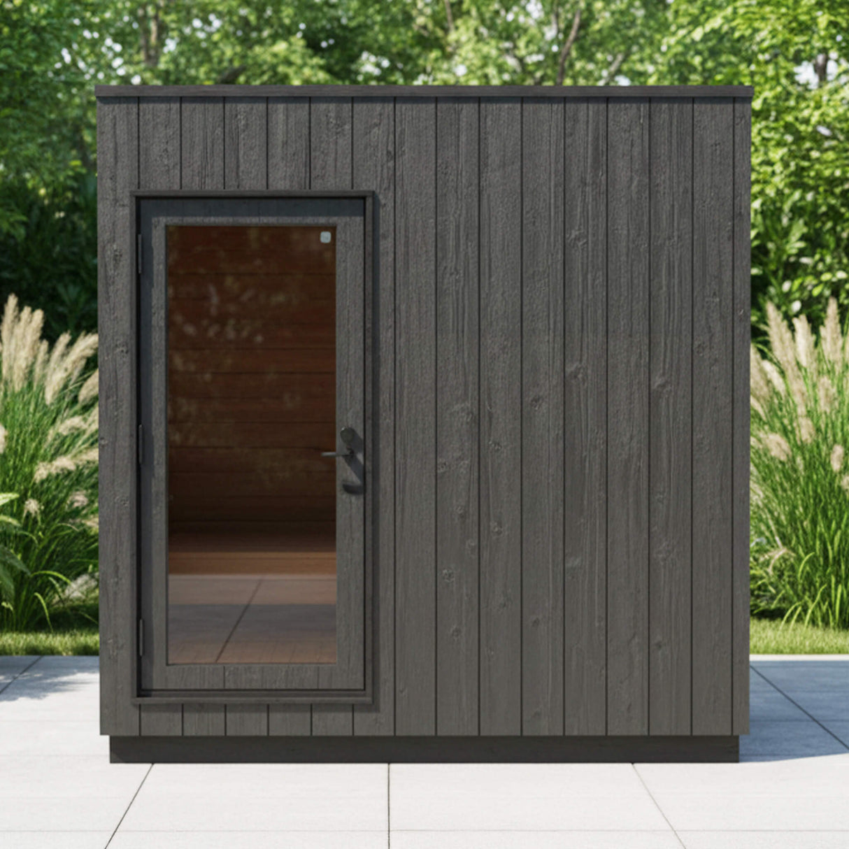ThermaSol Nordic Misty Outdoor Changing Room With Single Entrance [Made-To-Order]