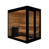 ThermaSol Vera 3-Person Fully-Assembled Outdoor Sauna Cabin [Made-To-Order]