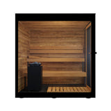 ThermaSol Vera 3-Person Fully-Assembled Outdoor Sauna Cabin [Made-To-Order]