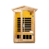 Thermora 2-Person Outdoor Infrared Sauna With Bluetooth Audio And LED Lighting (SAK28694)