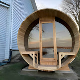 Dundalk Leisurecraft Canadian Timber 6-Person Tranquility MP Barrel Sauna | CTC2345MP
