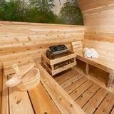 Dundalk Leisurecraft Canadian Timber 6-Person Tranquility MP Barrel Sauna | CTC2345MP