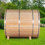 Dundalk Leisurecraft Canadian Timber 6-Person Tranquility MP Barrel Sauna | CTC2345MP