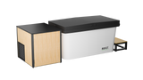 RevX Acrylic X Tub Cold Plunge + LUX High Performance Chiller and Filtration System