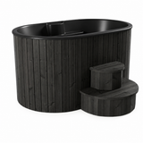 SaunaLife 2-Person Thermo-Pine Cold/Hot Plunge Tub - Model S2N